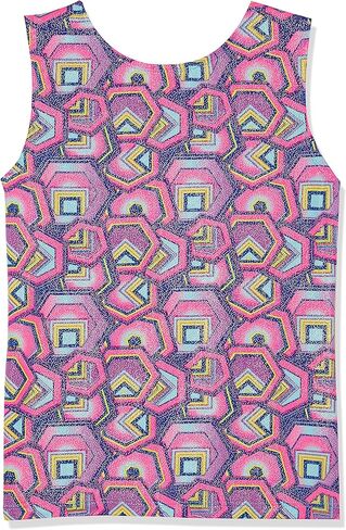 Jacques Moret girls Hexagon Shapes Gymnastics Tank Shirt in Kuwait