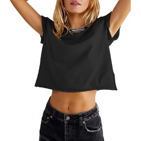 Albe Rita Crop Tops for Women Summer Shirts Active Tank Tops