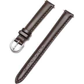 Timex Women's Q7B837 Padded Calfskin 12mm Brown Replacement Watchband in Kuwait