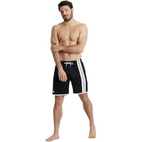 Arena Men's Standard Icons Bermuda Logo Swim Trunk Beach Shorts