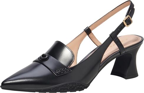 Coach Women's Nikola Leather Hybrid Slingback Pump in Saudi Arabia