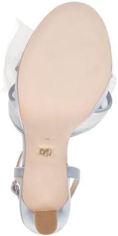 Badgley Mischka Women's Sophie Platform Sandal with Tulle Flower Heeled in Saudi Arabia