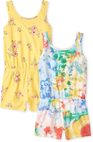 The Children's Place girls Sleeveless Summer Rompers in Kuwait
