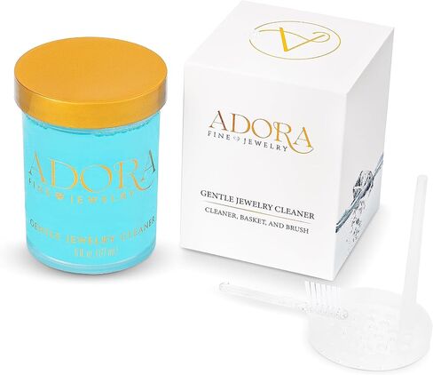 Complete Jewelry Cleaning Solutions for Fine and Fashion Jewelry | Gentle Jar, Gentle Kit, and Polishing Cloths | Gold, Silver, Platinum | Earrings, Rings, Necklaces | Made in USA in Saudi Arabia