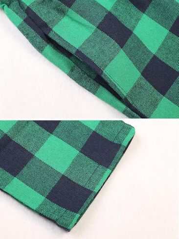 OCHENTA Mens Plaid Fannel Pajama Bottoms Lounge PJ Pants Soft Sleepwear in Saudi Arabia