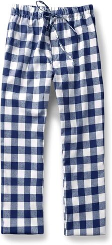 OCHENTA Mens Plaid Fannel Pajama Bottoms Lounge PJ Pants Soft Sleepwear in Saudi Arabia