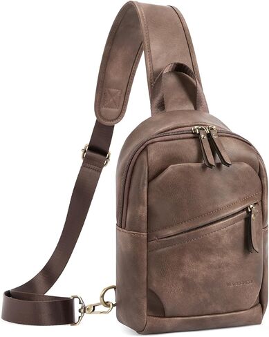 WESTBRONCO Small Sling Bag for Women Nylon Crossbody Sling Backpck Lightweight for Travel Casual Daily in Saudi Arabia