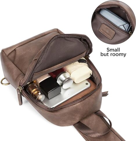 WESTBRONCO Small Sling Bag for Women Nylon Crossbody Sling Backpck Lightweight for Travel Casual Daily in Saudi Arabia