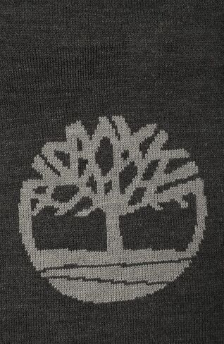 Timberland Men's Reversible Hat Logo Jacquard Scarf Set, Light Heather Grey, One Size in Saudi Arabia