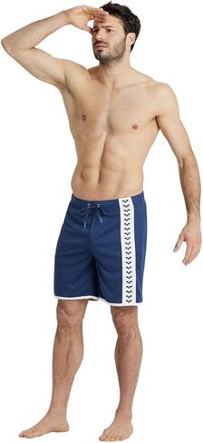 Arena Men's Standard Icons Bermuda Logo Swim Trunk Beach Shorts in Kuwait