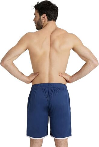 Arena Men's Standard Icons Bermuda Logo Swim Trunk Beach Shorts in Kuwait