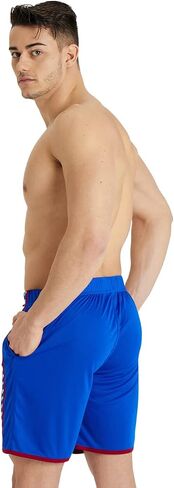 Arena Men's Standard Icons Bermuda Logo Swim Trunk Beach Shorts in Saudi Arabia