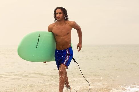 Arena Men's Standard Icons Bermuda Logo Swim Trunk Beach Shorts in Saudi Arabia