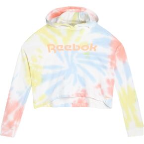 Reebok Girls’ Sweatshirt – Fleece Pullover Hoodie Sweatshirt - Casual Top - Fashion Hoodie Sweatshirt for Girls (7-16)