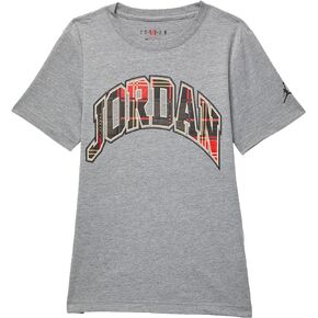 تي شيرت Jordan Boy's Essentials منقوش بأكمام قصيرة (للأطفال الكبار) Carbon Heather MD (10-12 طفل كبير) in Saudi Arabia