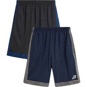 شورت رياضي للأولاد من Pro Athlete - شورت كرة السلة Active Performance (عبوتان) in Kuwait