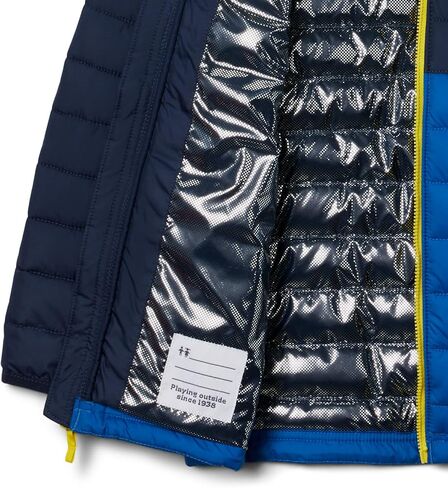 جاكيت بقلنسوة باودر لايت للأولاد من كولومبيا in Kuwait