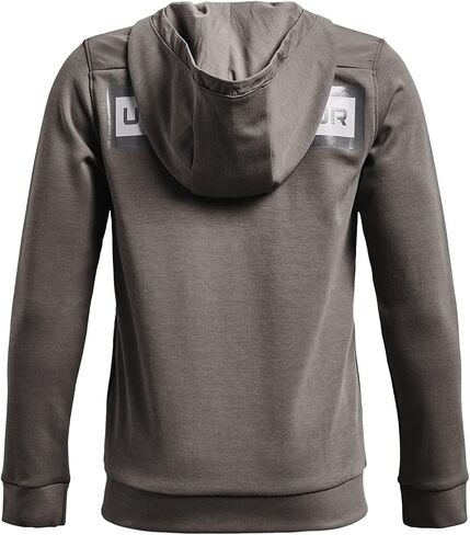 تي شيرت بغطاء رأس بسحاب كامل للأولاد من Under Armour للأولاد in Kuwait