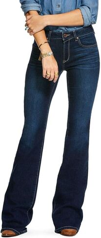 Ariat Female Ultra Stretch Perfect Rise Katie Flare Jean Maya 34 in Saudi Arabia