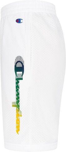Champion Boy's Quick Script Mesh Shorts (Big Kids) in Saudi Arabia