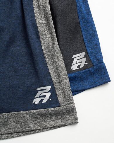 شورت رياضي للأولاد من Pro Athlete - شورت كرة السلة Active Performance (عبوتان) in Kuwait