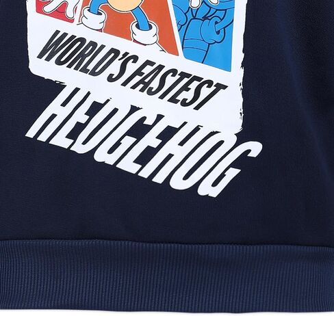 Sega Sonic the Hedgehog Boys 2 Piece Sweatshirt and Pant Sets for Toddlers and Little Kids – Navy in Saudi Arabia