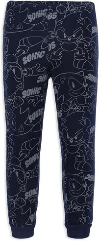 Sega Sonic the Hedgehog Boys 2 Piece Sweatshirt and Pant Sets for Toddlers and Little Kids – Navy in Saudi Arabia