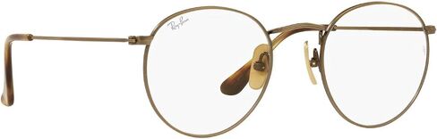 Ray-Ban Rx8247v Round Titanium Prescription Eyewear Frames in Saudi Arabia