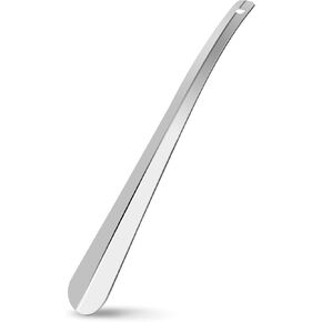 Metal Shoe Horn, Long Handled Shoehorn for Men, Women, Kids, Seniors, Pregnancy, Boots and Shoes, Heavy Duty Stainless Steel Shoe Horn in Saudi Arabia