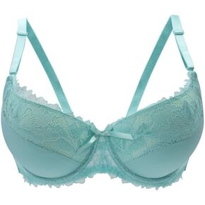 Bra and Panty Sets for Women Pretty Push Up Lace Lingerie Sets Ladies Comfort Padded Underwire Bra 34B-46DD