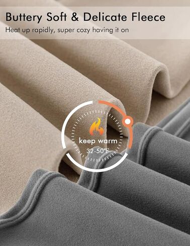 BINIDUCKLING Girls Fleece Lined Leggings Warm Thermal Kids Yoga Pants 4-13 Years in Saudi Arabia