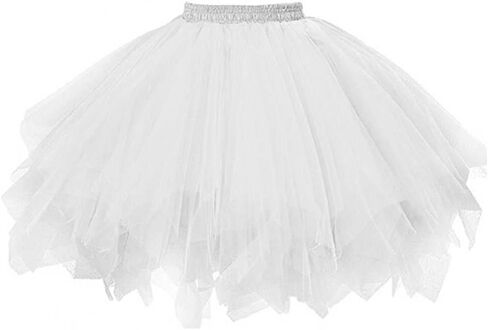 Women's Teen‘s Tutu Tulle Skirt Petticoat 50s Vintage Ballet Bubble Dance Skirts for Cosplay Party in Saudi Arabia