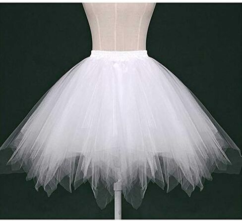Women's Teen‘s Tutu Tulle Skirt Petticoat 50s Vintage Ballet Bubble Dance Skirts for Cosplay Party in Saudi Arabia
