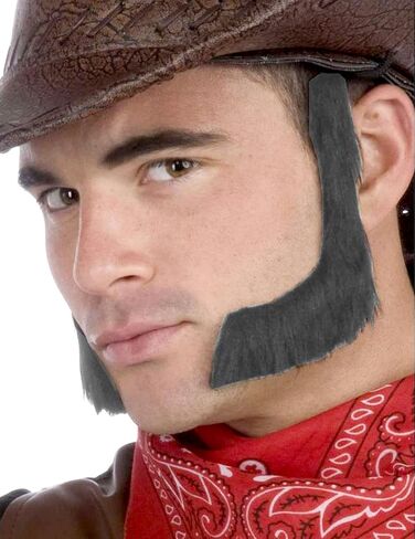 جورب جورب جورنز من فورم نوفلتيز للرجال - Novelty Lamb Chop Sideburns One Size in Saudi Arabia