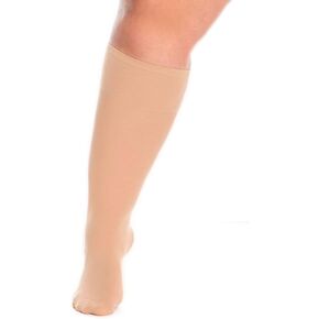 All Woman Plus Size SuperWide Knee Highs 40 Denier 29" Stretch Stockings - Single Pair in Saudi Arabia