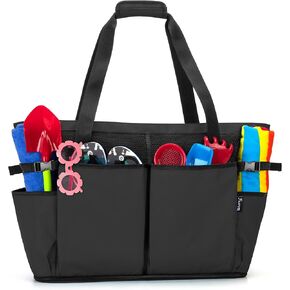 Fasrom Extra Large Mesh Beach Bag with Zipper Bottom, Oversized Beach Tote Bag for Beach or Pool Trip (Patent Design)