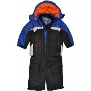 Rothschild Boys Black Red & White 2pc Snowsuit