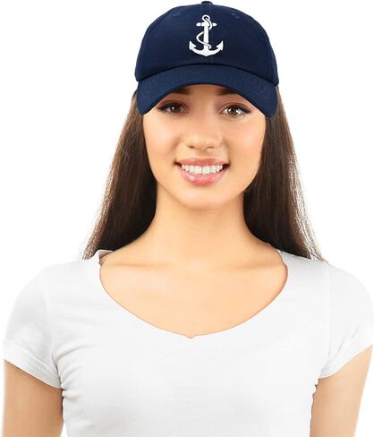 DALIX Anchor Hat قبعة بيسبول للإبحار للنساء على الشاطئ هدية للقوارب واليخوت in Saudi Arabia