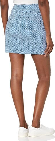 SLIM-SATION Women's Pull on 17.5 Inch Print Twill Skort in Saudi Arabia