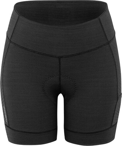 Louis Garneau, Women's Fit Sensor Texture 5.5 Shorts, Black, XXL in Saudi Arabia