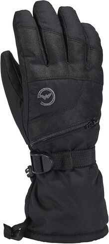 Gordini Kids' Ultra Drimax Gauntlet Glove, Black, Medium in Saudi Arabia