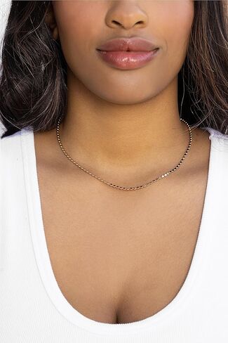MIRANDA FRYE Paisley Necklace Gold, 15" -17", Gold Plated, No Gemstone in Kuwait