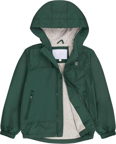 سترة مطر للأولاد من BIG ELEPHANT مع غطاء رأس، معطف مطر خفيف الوزن مقاوم للماء للأطفال in Kuwait