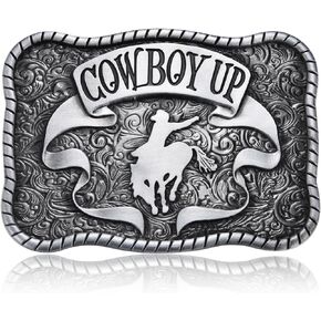 LYTOPTOP Belt Buckle for Men Women, Vintage Texas Belt Buckles for Cowboy Cowgirl│Halloween Christmas Belt Buckle Gift