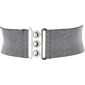 FASHIONGEN - Wide Waist Elasticated Woman Belt Made in France, GLORIA in Saudi Arabia