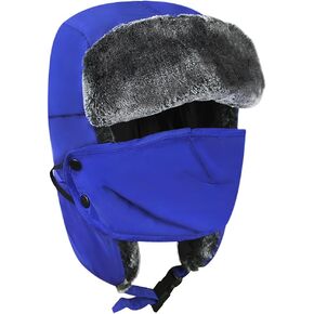 Starsouce Kids Winter Trapper Hat Ushanka Earflap Hat with Cover Thermal Fleece Russian Cap