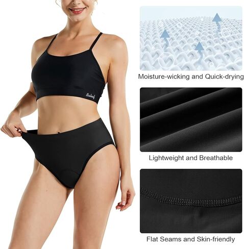 BALEAF Women's Cycling Underwear Padded Bike Shorts Padding Spin Biker Briefs Biking Gear in Kuwait