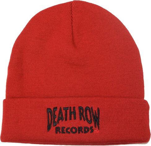 Ripple Junction Death Row Records Cuffed Beanie for Men and Women Winter Hat Red in Saudi Arabia