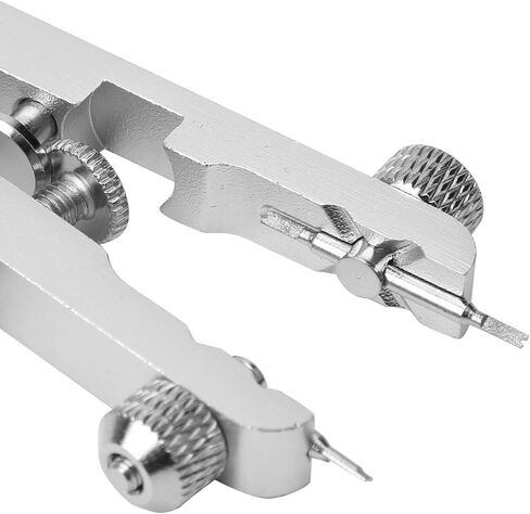 Watch Link Removal Tool, Spring Bar Plier, Watch Bracelet Remover, Watch Strap Adjuster Tool Spring Bar Standard Plier Remover Replace Removing Tool Tweezer Kit for All Watch (Silver) in Saudi Arabia