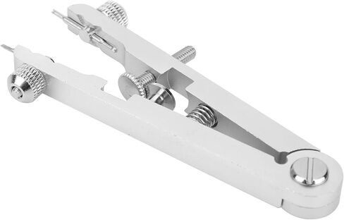Watch Link Removal Tool, Spring Bar Plier, Watch Bracelet Remover, Watch Strap Adjuster Tool Spring Bar Standard Plier Remover Replace Removing Tool Tweezer Kit for All Watch (Silver) in Saudi Arabia